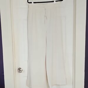 Elegant Cream Women's Pants